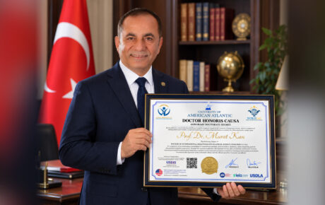 Prof. Dr. Murat Kan’a Uluslararası İlişkiler ve Siyaset Bilimi Alanında Fahri Doktora